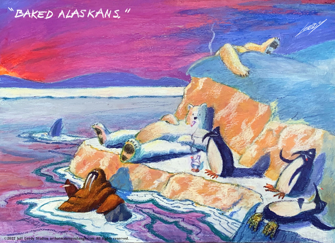 "BAKED ALASKANS" PotStickers©